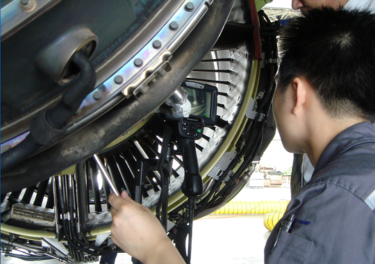 工業(yè)內窺鏡屬于無損檢測設備，用于對設備內部空間的檢測