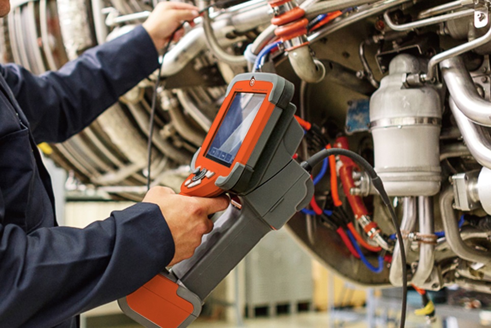 韋林工業內視鏡檢測航空發動機