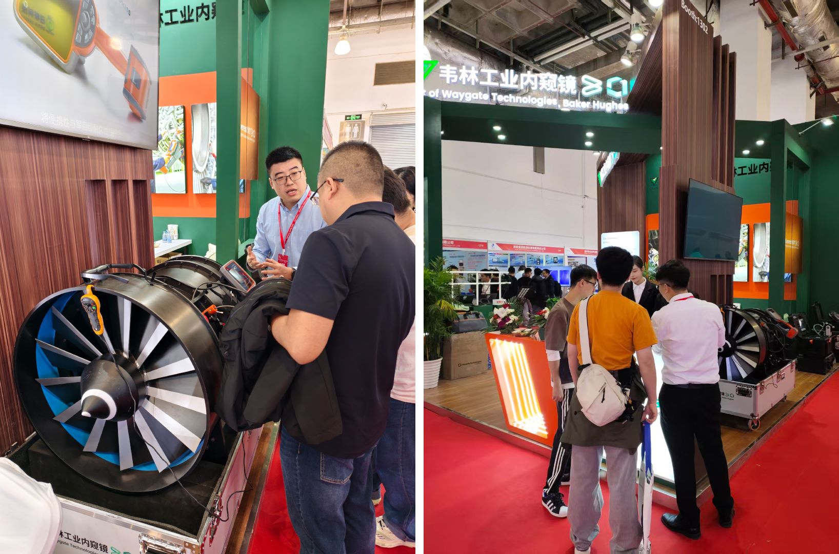 韋林工業內窺鏡展位吸引大批觀眾駐足體驗 韋林工業內窺鏡展位吸引大批觀眾駐足體驗